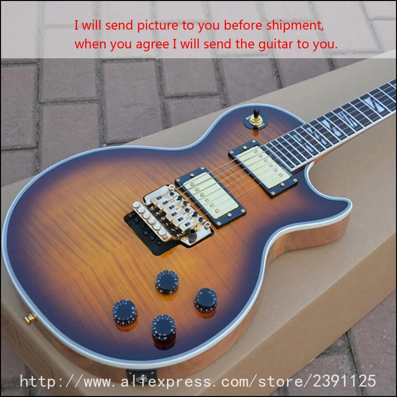 New Brand electric guitar LP style Custom Axcess Vintage
