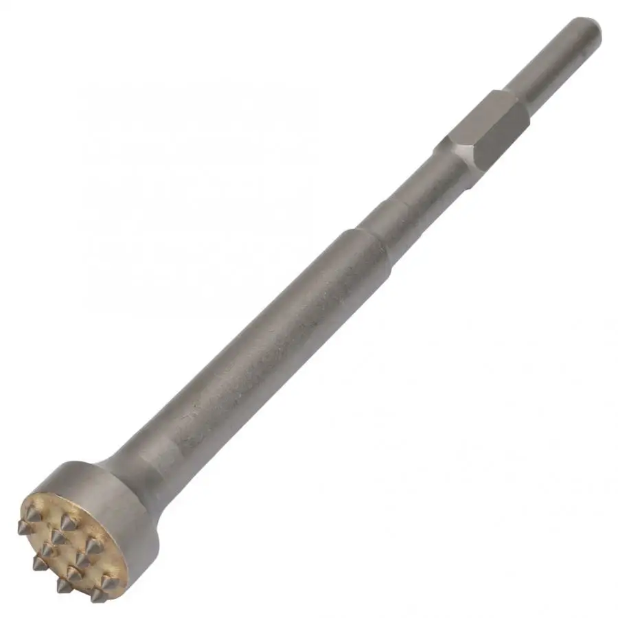 

Practical Electric Pick Alloy Hammer Durable Tool for Concrete Cement Longer Hex Hammer Wall Stone Polishing Leveling Hammer Hot