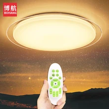 Modern Smart Remote Control Eye-protective LED Ceiling Lamp 2.4G RF Remote Dimming Home Bedroom Living Room Ceiling Lights Fixtu