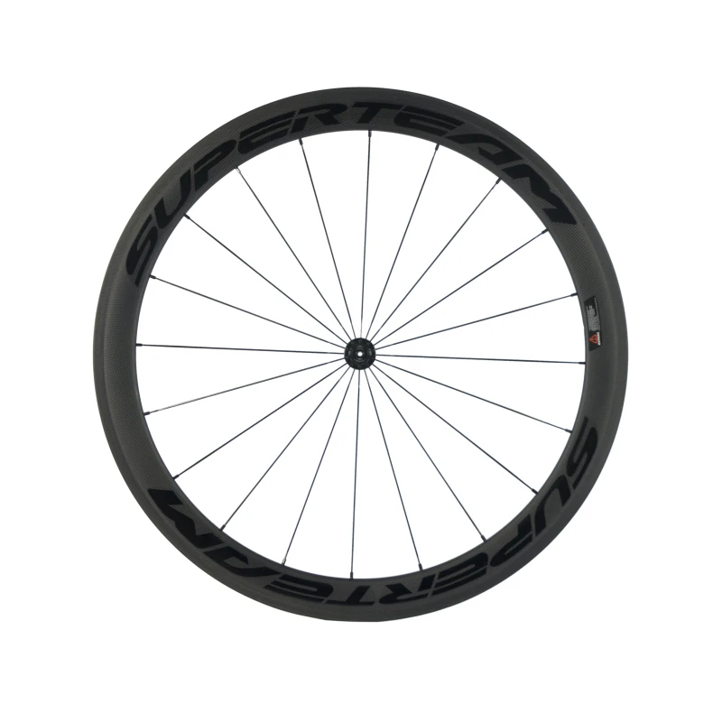 Сверхлегкие Углеродные колеса SUPERTEAM 50 мм клинчер для велосипеда углеродная колесная трубка R13 ступица велосипеда колеса базальтовая тормозная поверхность