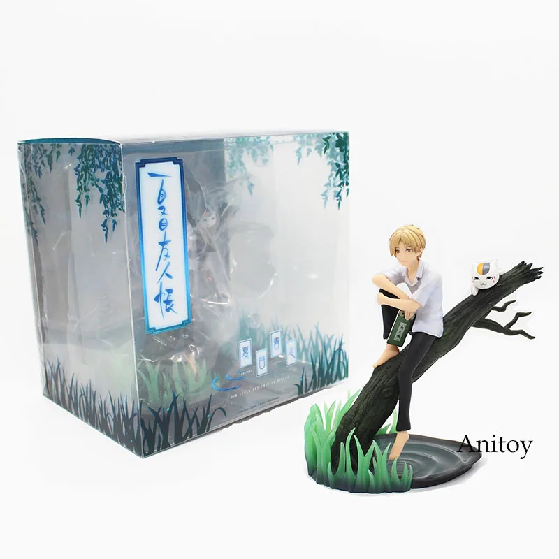 

18CM Natsume Yuujinchou with Nyanko Sensei PVC Action Figure Model Anime Toy