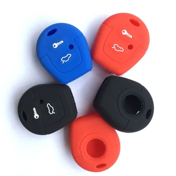 

Smart Key Protect Case For VW Polo Golf Jetta Sharan Seat Ibiza Leon Toledo Altea SKODA FABIA OCTAVIA 2 Button Silicon Holder