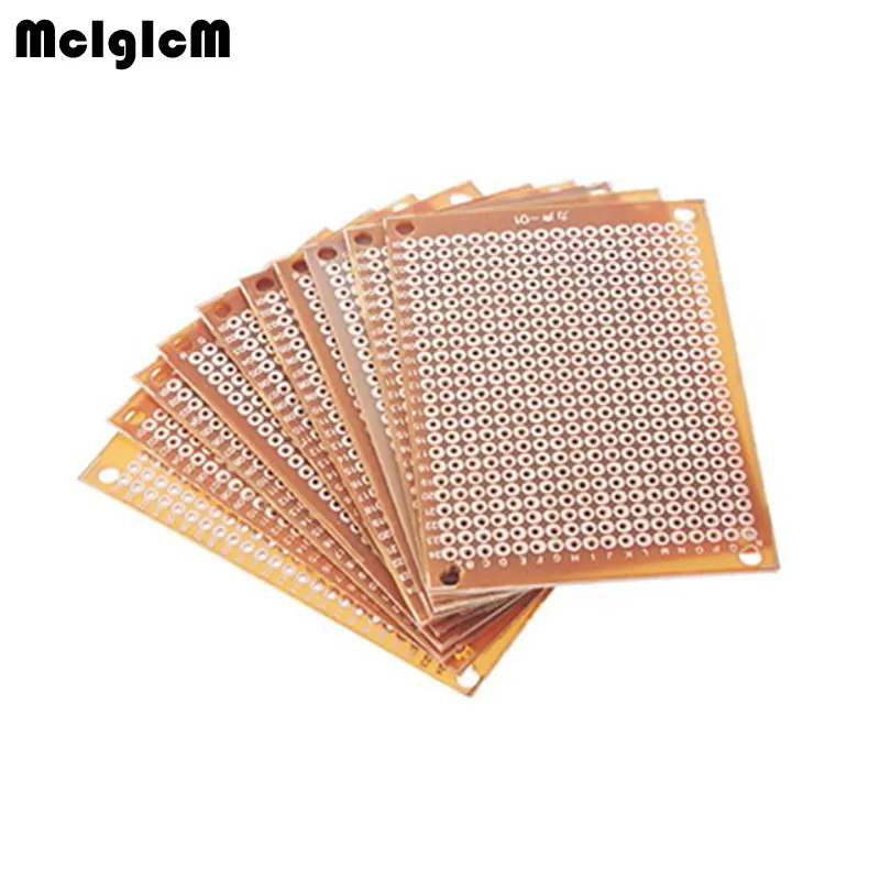 

MCIGICM 200pcs new Prototype Paper Copper PCB Universal Experiment Matrix Circuit Board 5x7cm Brand