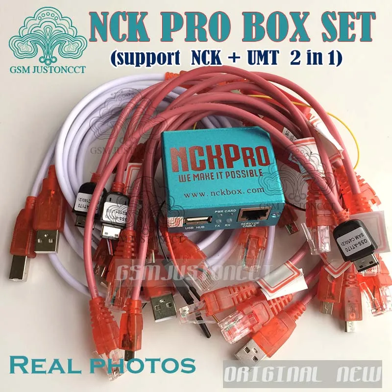 Новейшая версия оригинальная NCK Pro коробка NCK Pro 2 коробка(поддержка NCK+ UMT 2 в 1) новое обновление для huawei Y3, Y5, Y6+ 14 кабелей