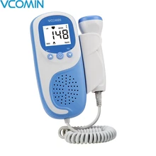 Vcomin Fetal Doppler hand hold Pocket portable sound Baby heart pregnancy Ultrasound fetal doppler Detector machine