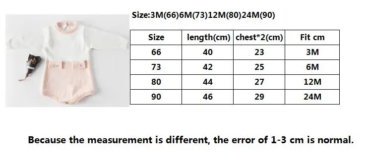 Высококачественный Вязаный комбинезон для маленьких девочек; милый Вязаный комбинезон для девочек; брендовый милый Вязаный комбинезон с длинными рукавами для малышей; комбинезон для новорожденных