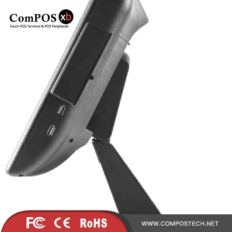 Сенсорная POS система все в одном ПК сенсорная с дисплеем VFD для клиентов на