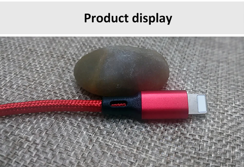 NOHON Nylon Sync Data Charging Cable For iPhone 5 6 7 8 Plus X XS MAX XR Charger Line For iPad Mini 1 2 3 4 Lighting Charge Cord (13)