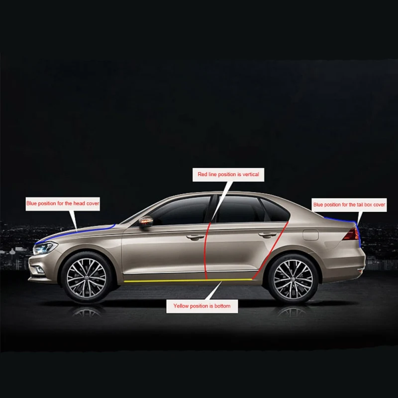 Новые защитные щитки для края автомобильной двери Универсальные резиновые u-образные обрезки кромок автомобильной двери защита кромки автомобильной хромированной двери