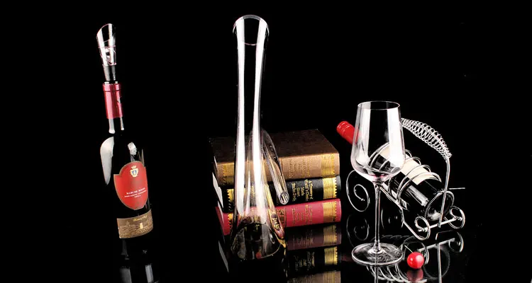Ручной работы 6 форма Кристалл разливщик красного вина стекло 1300 мл Графин Набор для декантации кувшин для бара шампанское бутылка воды