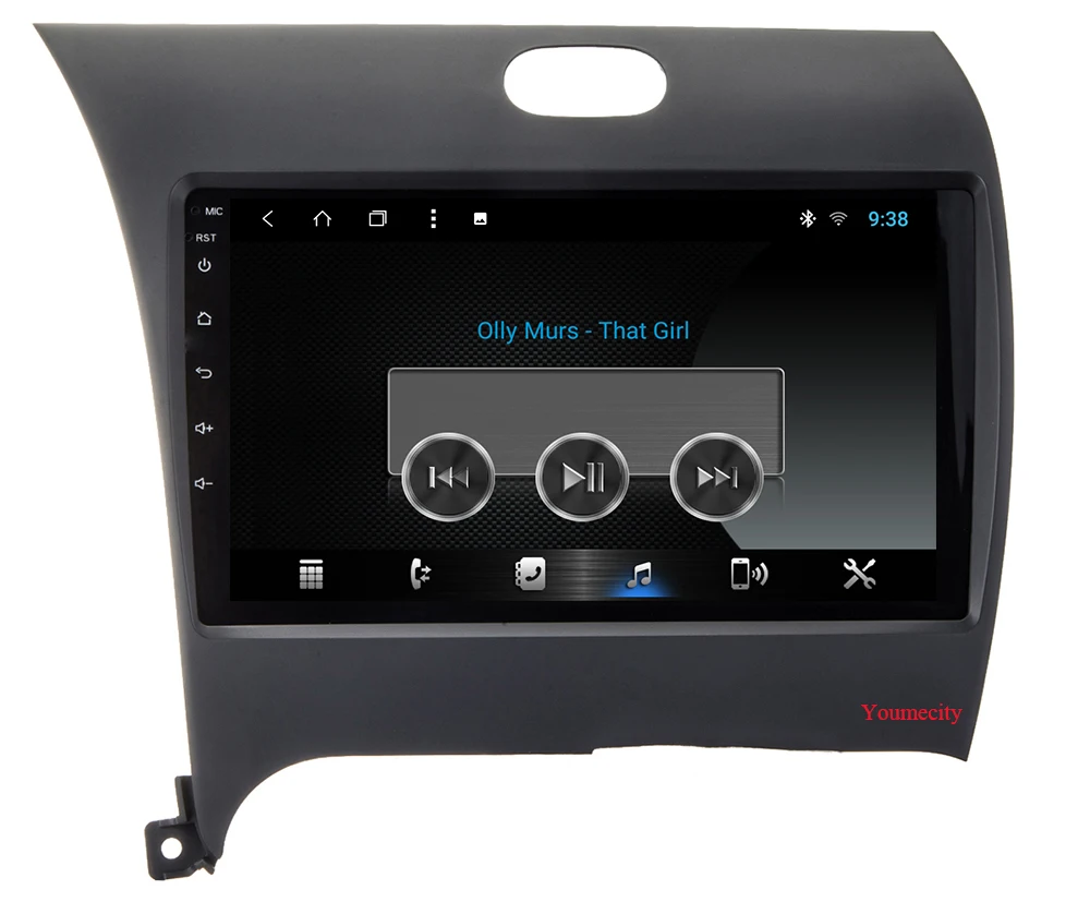 Youmecity/Новинка! 2G Оперативная память + 9 дюймов Octa 8 Core Android 1 автомобильный dvd видео gps