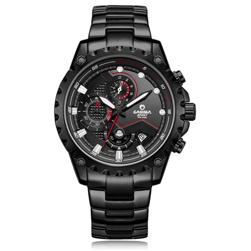 Prix pour Nouvelle Marque De Luxe Montres Hommes TOP mode de luxe multi fonction charme Sport Mens quartz montre étanche CASIMA #8203 Prix pour Nouvelle Marque De Luxe Montres Hommes TOP mode de luxe multi fonction charme Sport Mens quartz montre étanche CASIMA #8203