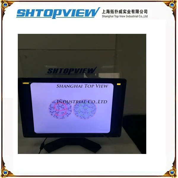 VC-5 19 дюймов глаз Тесты диаграммы остроты зрения Тесты диаграммы ЖК-дисплей визуальный Панель диаграммы