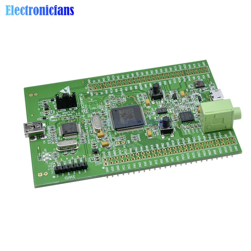 Stm32f4 обнаружения Stm32f407 Cortex-m4 макетная плата модуль st-link V2