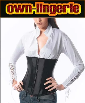 

underwear underbust shaper waist slinky half design corset underbust corset black w3103