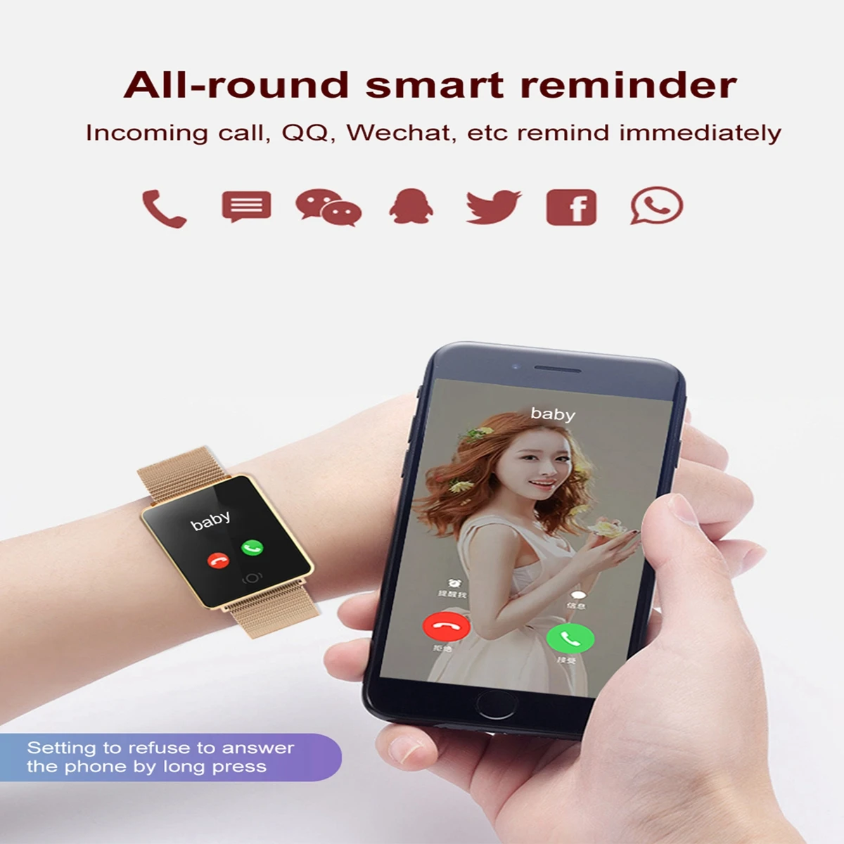  Смарт часы uhr Fitness Tracker Frauen Smart Uhr Schrittzähler Schlaf Überwachung Dame смарт часы fü
