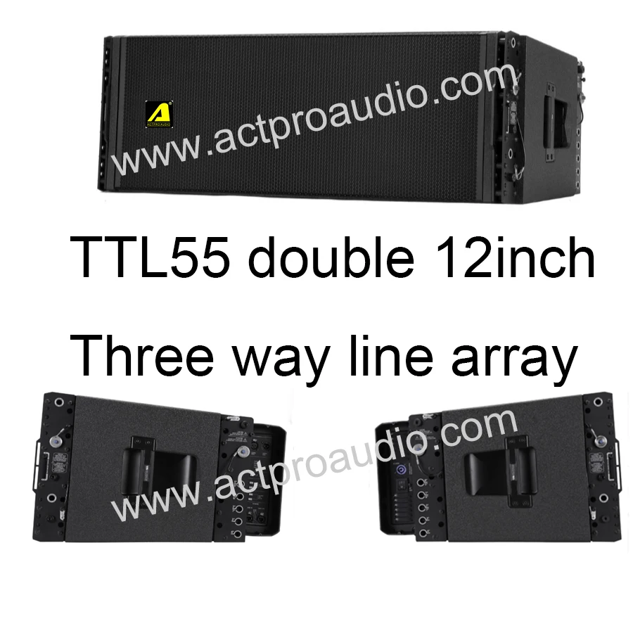 Трехполосная акустическая система TTL55 12 дюймов двойной 18-дюймовый сабвуфер
