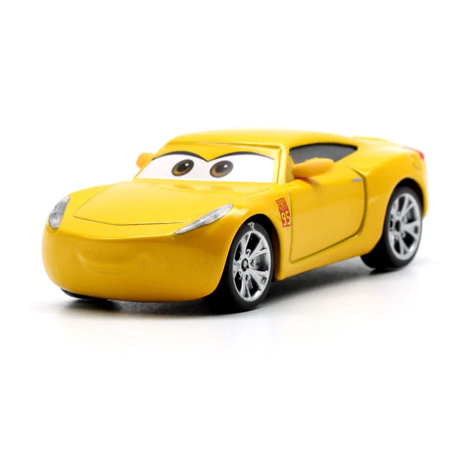 Disney Pixar Cars 3 Lightning McQueen Mater Jackson Storm Ramirez 1:55 литье под давлением металлический сплав модель 27 стиль игрушка автомобиль подарок для детей - Цвет: 14