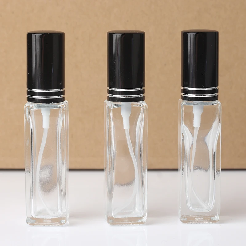 

1pcs 10ml portable travel filling perfume atomizer empty glass spray bottle small makeup container