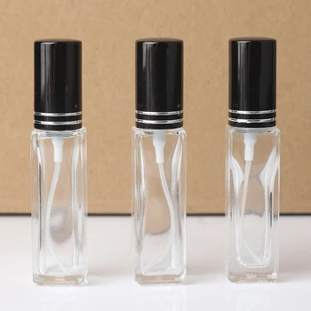 

1pcs 10ml portable travel filling perfume atomizer empty glass spray bottle small makeup container