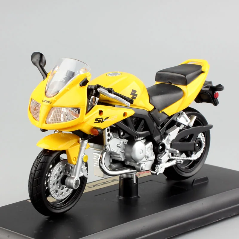 1/18 весы детские мини maisto miniaturas SUZUKI SV650S Металл Diecasts &amp Toy автомобили модель
