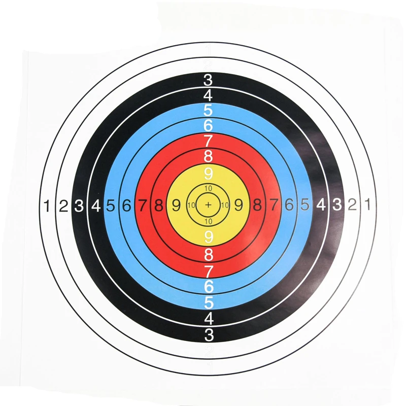 3 قطعة/الوحدة مفيدة المهنة الرماية أهداف القوس السهم قياس الرماية ورقة التقليدية اطلاق النار الرياضة في الهواء الطلق
