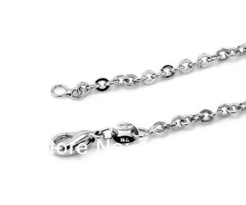 

Hot selling thin 1.5mm*45cm 50pcs fashion jewelry 100% Stainless steel link chain necklace for young girls jewelry in bulk