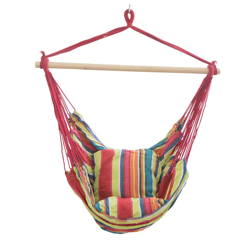 2018 Portable fashion Leisure canvas hanging chair Student dormitory swing hammock Indoor and outdoor children leisure chair