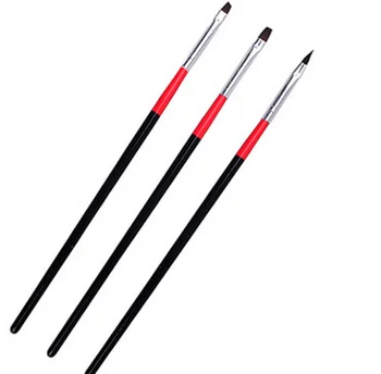 

by dhl or ems 200sets 3pcs/set UV Gel Acrylic Nail Art Brush Painting Drawing Nail Pens