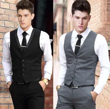 Weste Kleid Männer Formale Geschäfts Party Herren Kleid Weste Anzug Männlich Plus Größe 4XL 5XL 6XL Colete Masculino Gilet Homme Weste Kleid männer