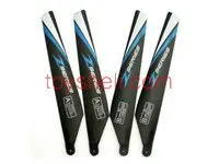 RC helicopter Sanhuan spare parts SH 8829 01 Main rotor blade Blue