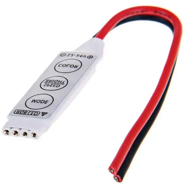 

Mini Controller for rgb Led Strip DC12V 3 Key Dimmer Switch for 5050 3528 RGB Led Tape Lamps Light