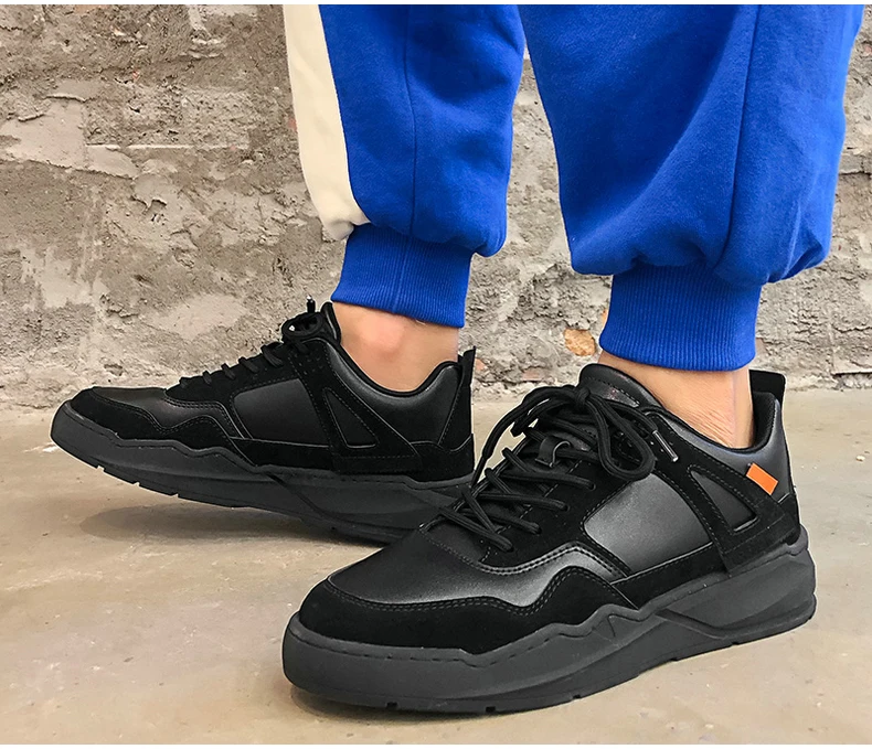 Men's Vulcanize Shoes Trainers Sneakers Dad Shoes Men Winter Black High Platform Chunky Sneakers Men Luxury Shoe Mesh Footwear  (7)