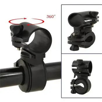 

Smuxi Multi Function 360 Degree Rotate Portable Bike Bicycle LED Flashlight Torch Antiskid Mount Clip Clamp Holder Bracket