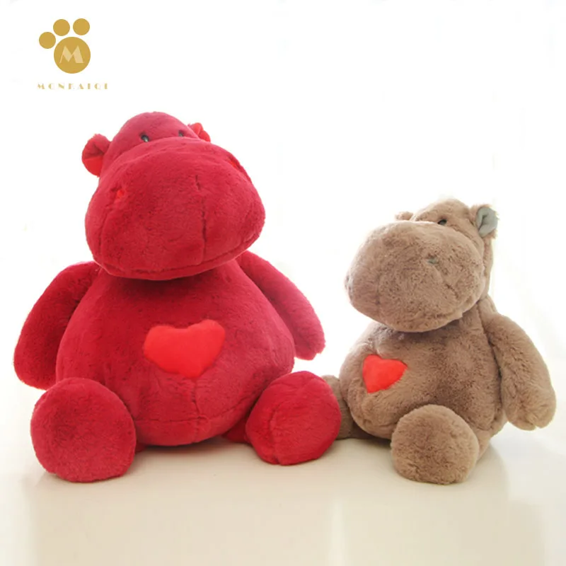 

30CM mini soft hippos plush toys cartoon animal dolls kids happy toys children plush stuffed toys gift for baby