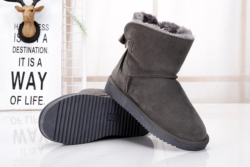 Г., новые классические женские зимние ботинки ботильоны из натуральной воловьей кожи теплые зимние ботинки женская обувь