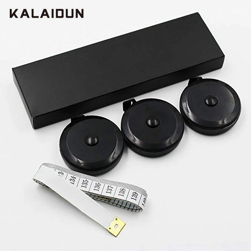 

KALAIDUN Tape Measure 60-Inch 1.5 Meter Soft And Retractable Body Tailor Sewing Craft Cloth Dieting Measuring Tape Gauging Tools