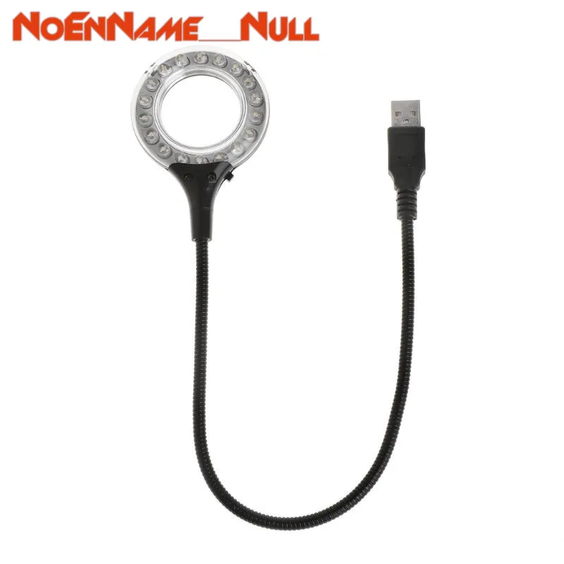 Desk Lamp LED Lamp USB Gadgets Ring LED Light USB Table Desk Lamp 5V Bright Bulb Flexible Gooseneck Adjustable Angle Reading Camping Laptop Desktop
