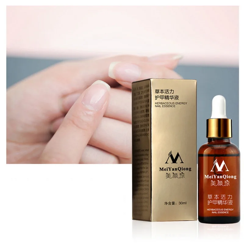 Manooby High Quality Chinese Herb Nail Care Essence Liquid Cuticle Anti Fungal Infection Finger Toe Nail Essence Liquid 30ML