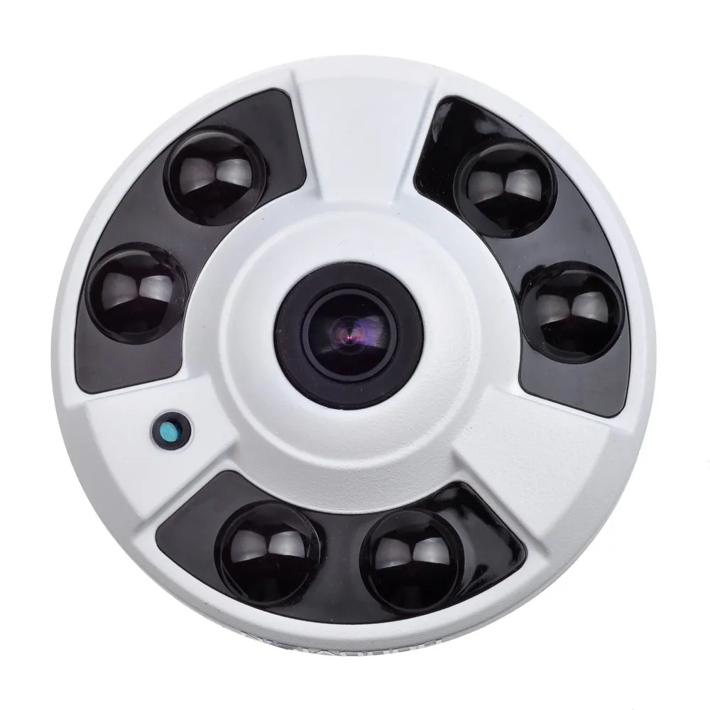 

AHD CCTV 180 Degree Night Vision Camera 5MP 1.7MM Fisheye Lens 6pcs Array Leds OSD Menu Indoor Panoramic Video Camera