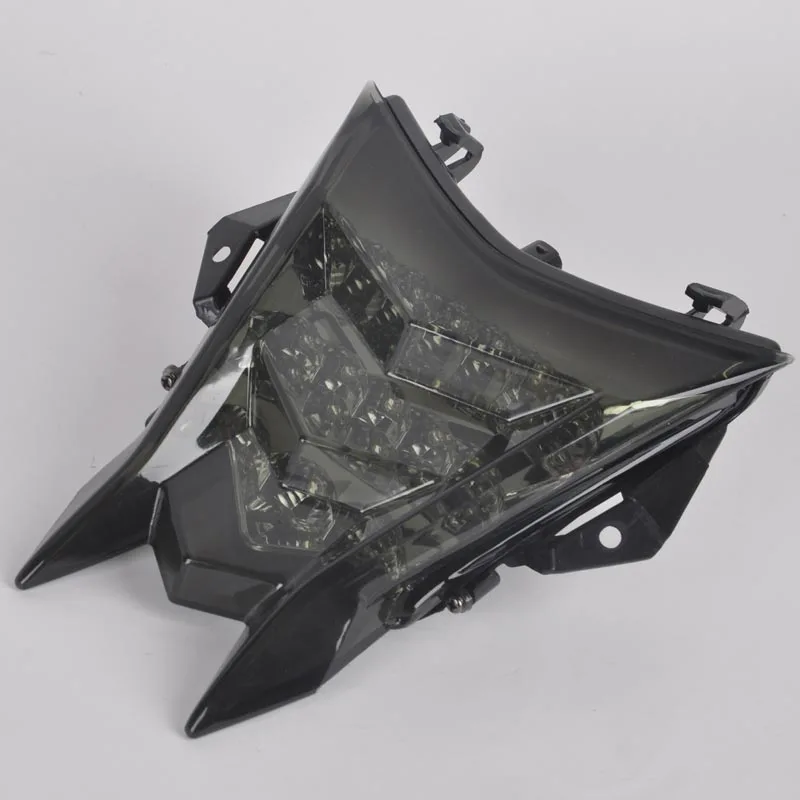 

For BMW 1pc LED Motorcycle Break Stop Tail Light ABS Plastic Smoke Lens Turn Signal Rear Lamp Support S1000
