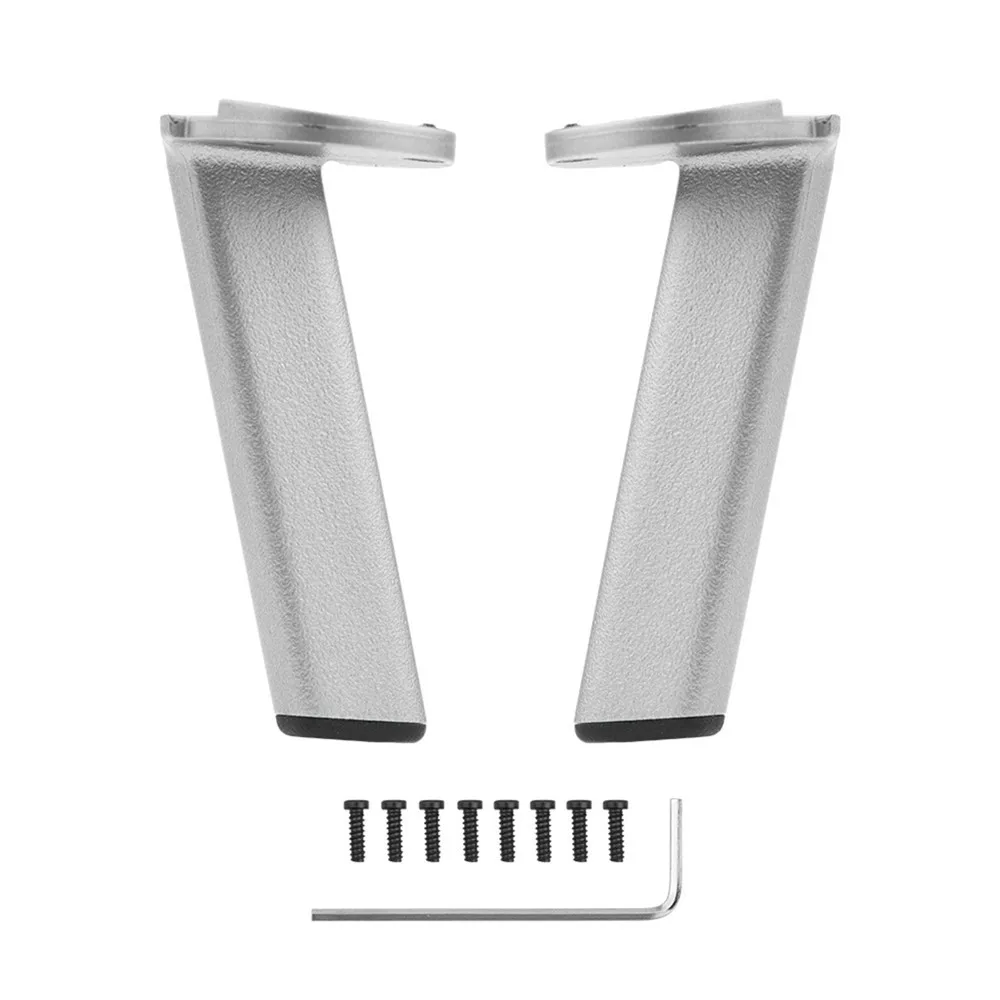 Silver Front Legs Шасси Механическая лапа Запасные насадки для ремонта для DJI Mavic Pro Передняя Задняя Замена посадочная Шестерня ремонт части - Цвет: Silver Front Legs