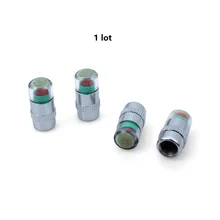 200 комплектов, индикатор давления воздуха в автомобильных шинах 2,4 Бар(32PSI) или бар(36PSI), датчик давления в шинах, колпачки для монитора