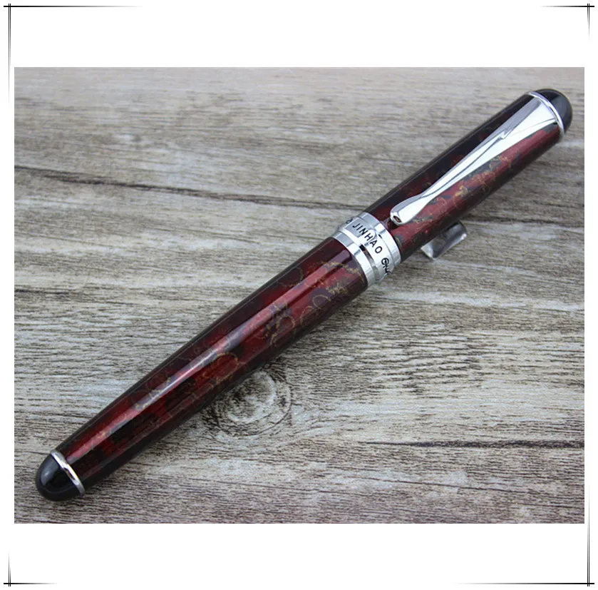 Jinhao X750 Роскошная металлическая иридиевая шариковая ручка высокого качества, шариковые ручки, офисные принадлежности, подарок для студентов