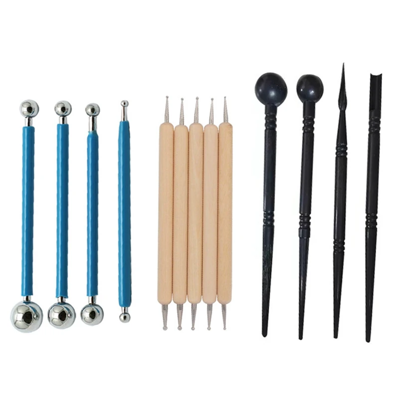 Practical Boutique 13 Pieces Ball Stylus Dotting Tools, Clay Pottery
