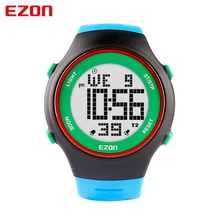 EZON брендовые Модные мужские спортивные часы электронные цифровые часы 30 м Водонепроницаемые наручные часы Секундомер Будильник