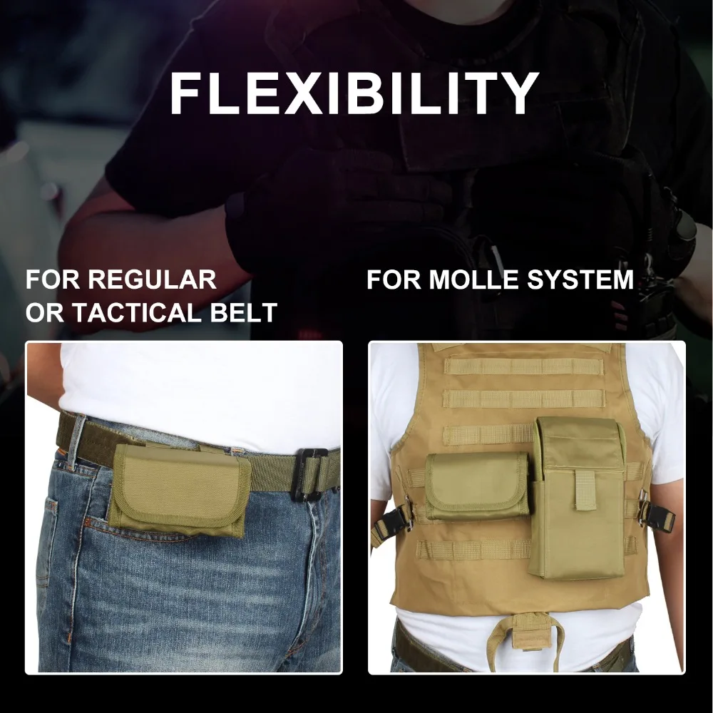 Vapanda Тактический 12GA чехол с патронами Molle 10 Круглый 12 Калибр патроны снаряды