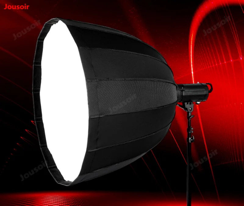 DishyKooker LED Foldable Difusor Soft Box LED Photography Fill Light for Speedlight Flash Light