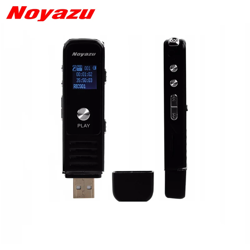 

Noyazu 905 USB Voice Recorder Small Dictaphone with MP3 Player Flash Driver Functions Support TF Cards Portable WAV Recording