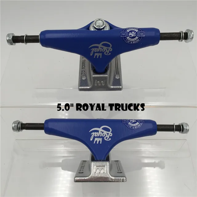 ROYAL 2PCS Skateboard Trucks 5.25" 5.0" Aluminum Skate Board Bracket